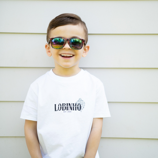 Bio-Baumwoll-T-Shirt Basic - Lobinho