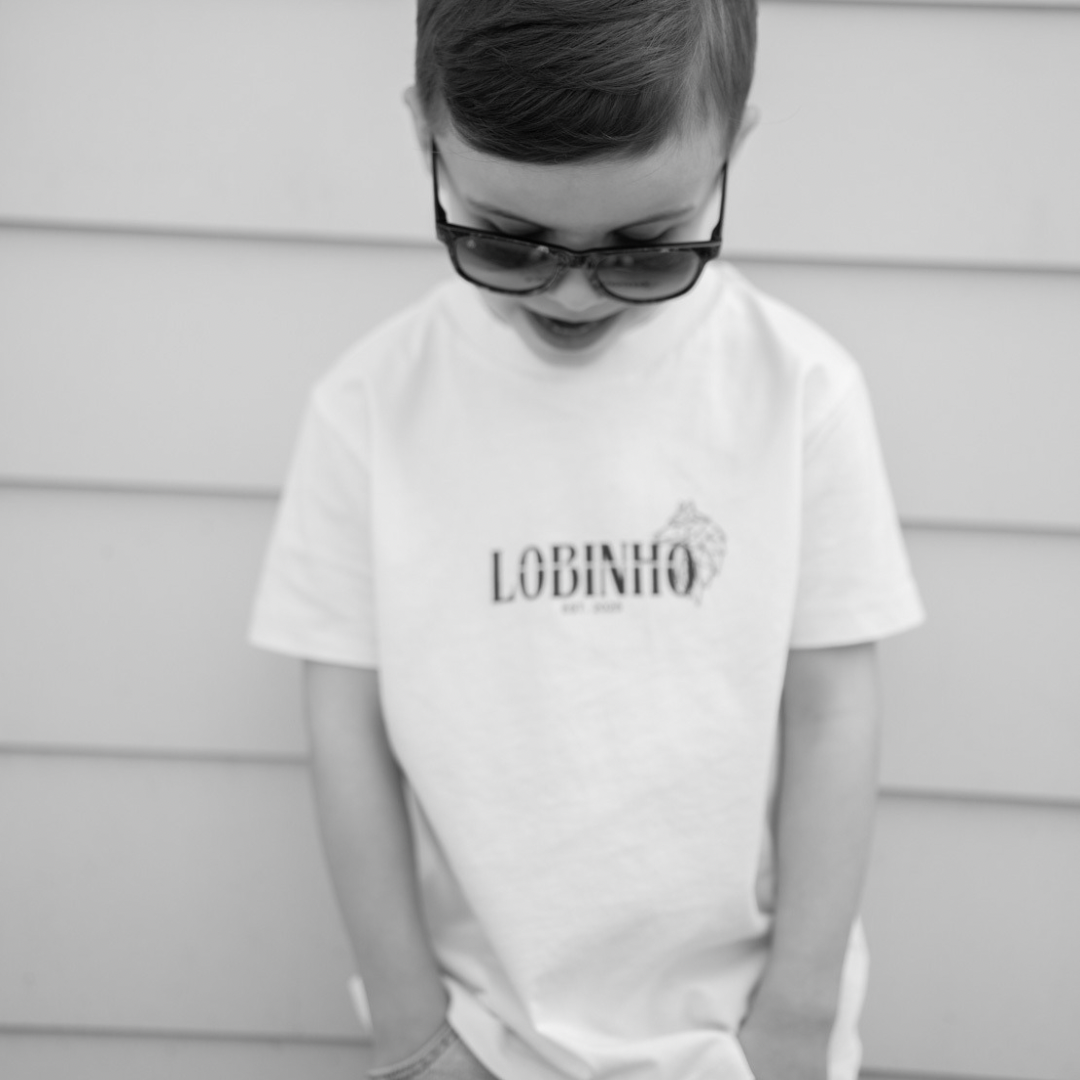 Bio-Baumwoll-T-Shirt Basic - Lobinho